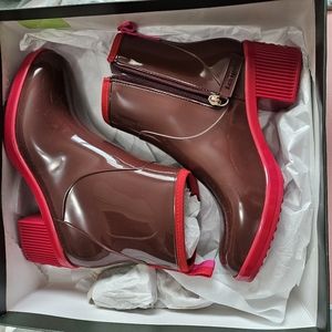 KATE SPADE Rain Boots Size 7.